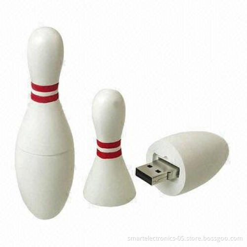 Bowling Pin-shaped USB Flash Drives